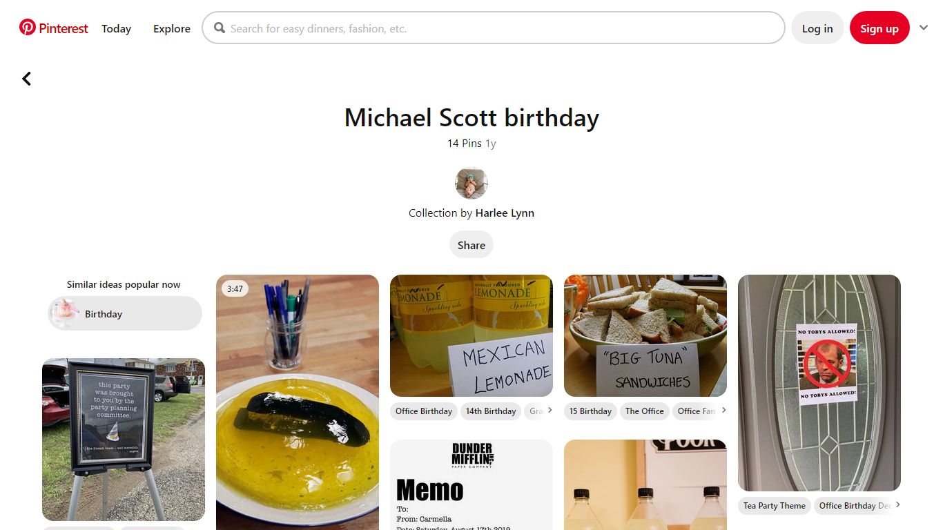 14 Best Michael Scott birthday ideas | office themed party ... - Pinterest