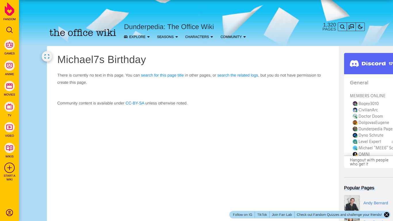 Michael's Birthday | Dunderpedia: The Office Wiki | Fandom